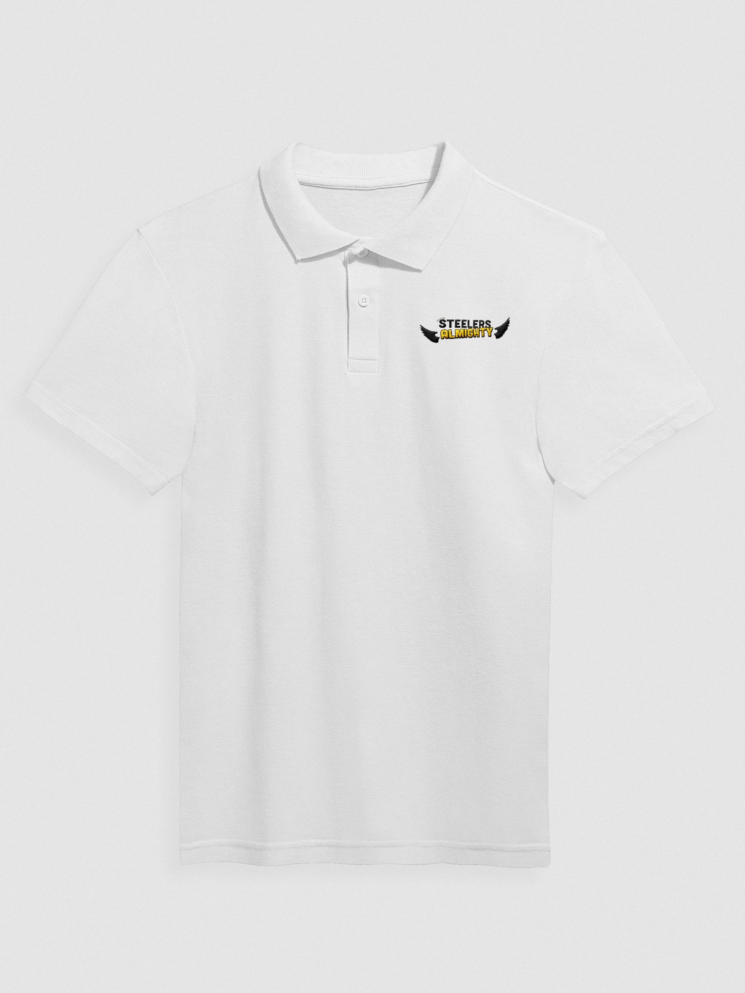 Almighty Wings Pique Polo (BL/BL) product image (4)