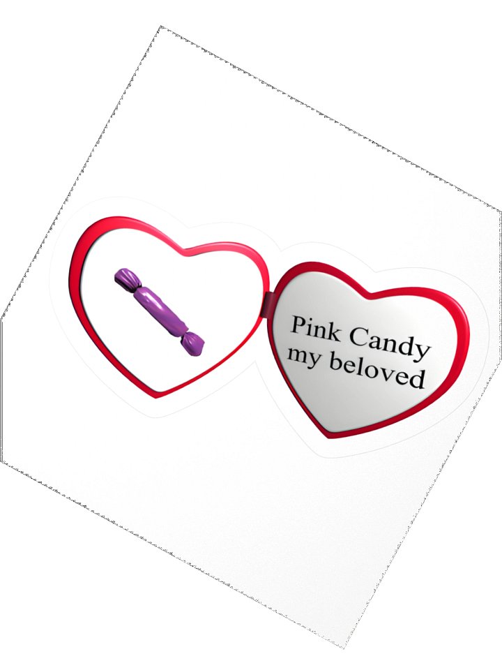 Pink Candy <3 Sticker product image (2)