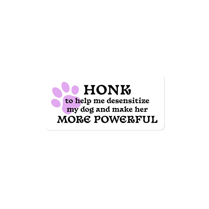 Honk to Desensitize Magnet - Female Pronoun product image (1)