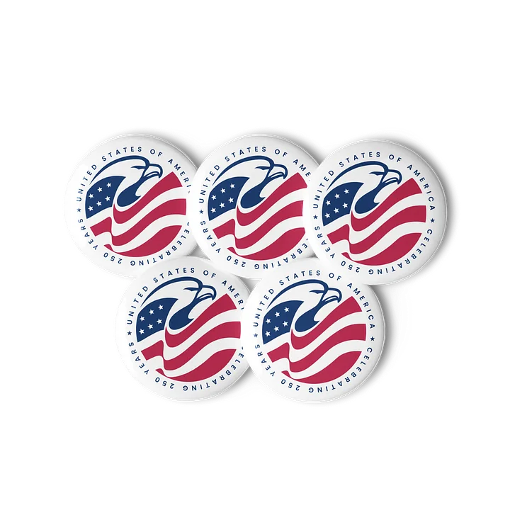American Eagle Pin Button Set product image (2)