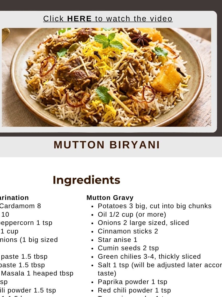 Mutton & Beef Collection by Naush – 36 Authentic Recipes Digital Cookbook product image (7)