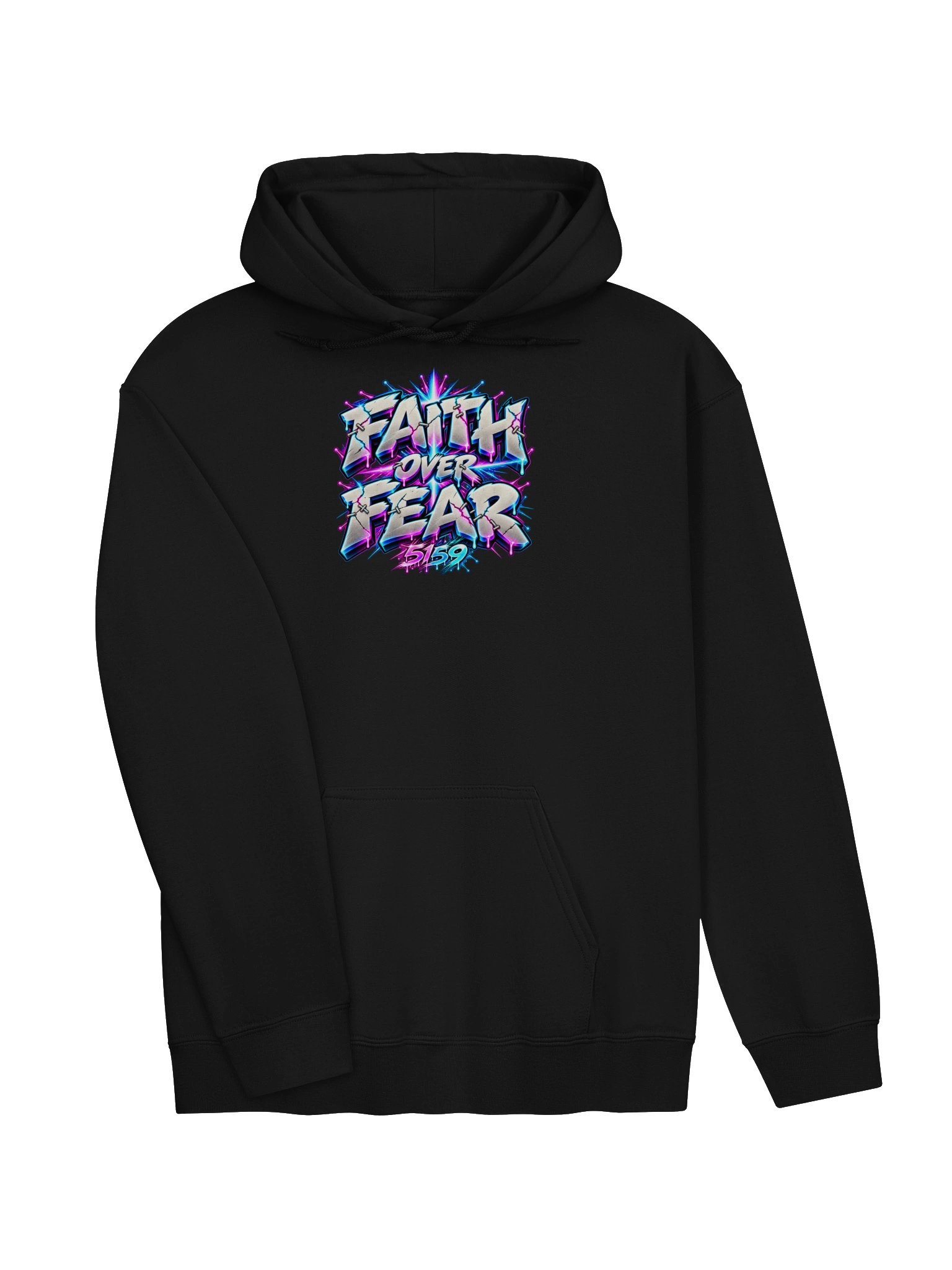 5159 Faith Over Fear (Unisex) Hoodie product image (3)