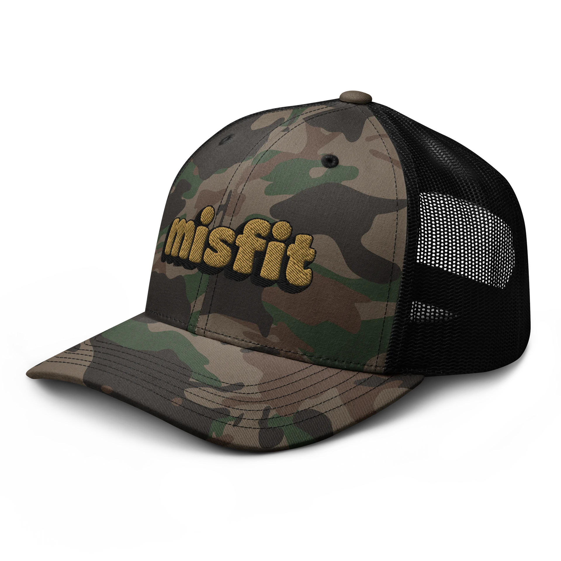 Golf Misfit Camo Trucker Hat product image (4)