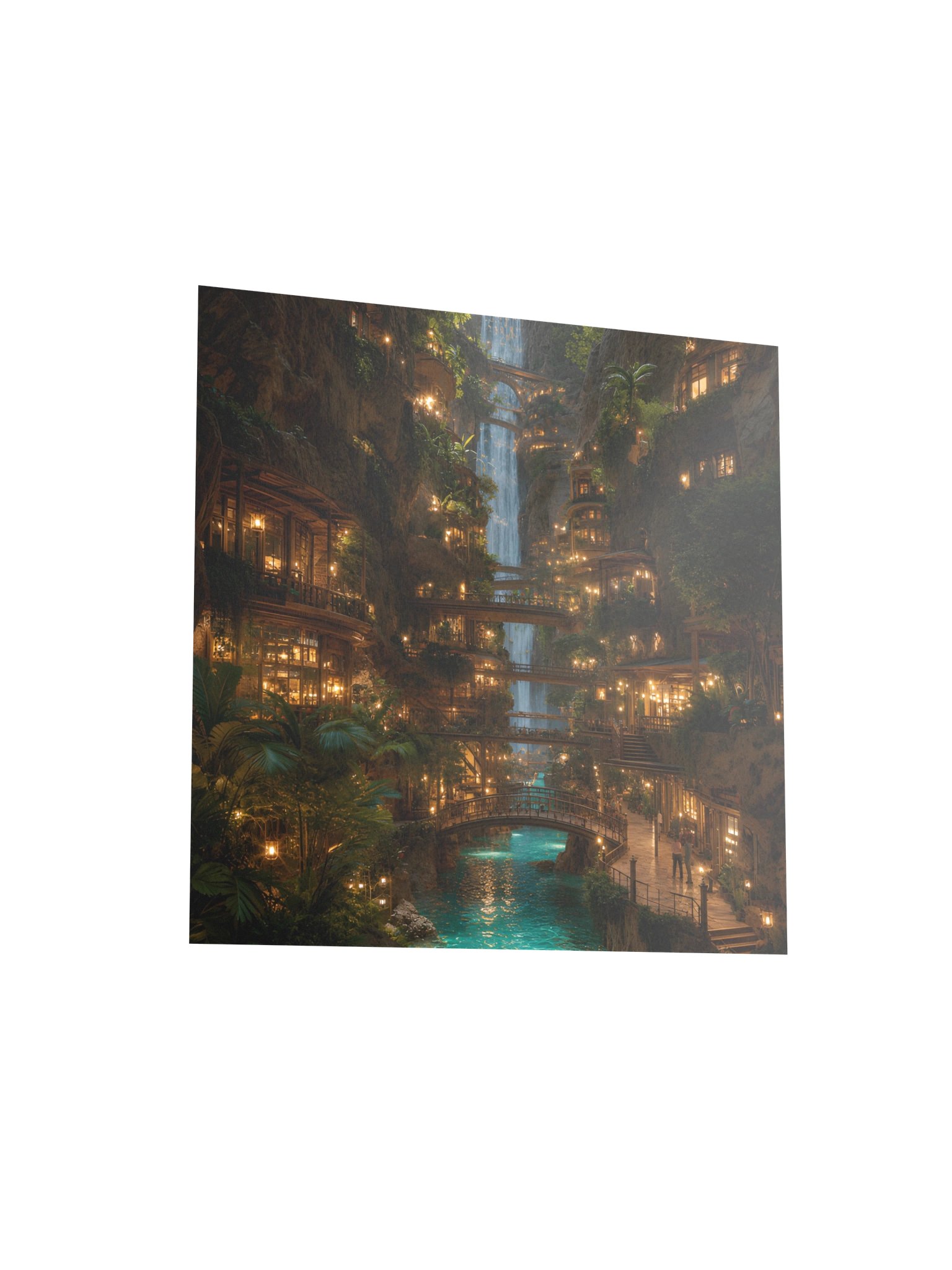 Waterfall Village | Fantasy Cliffside Tropical Resort product image (4)