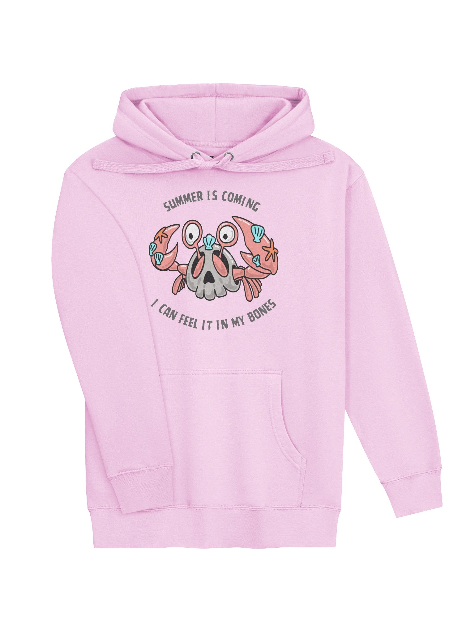 Summer Is Coming, I Can Feel It In My Bones — Skull Crab Hoodie product image (3)