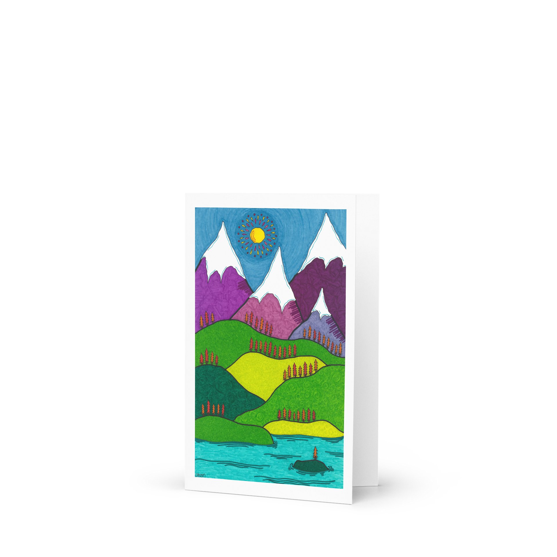 Art Card: Island in the Mountains product image (1)