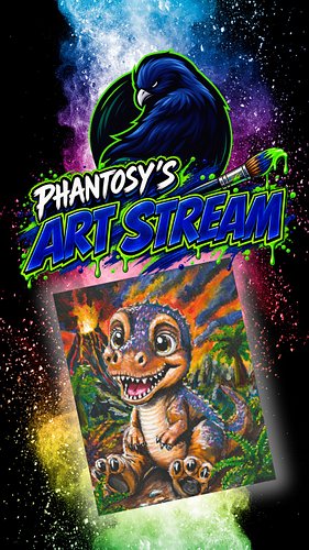 Timelapse of my T-Rex Painting! 🎨
#fyp #artwork #painting #timelapse #Dino

🔴LIVE on Twitch & YouTube every Saturday at 12pm ...