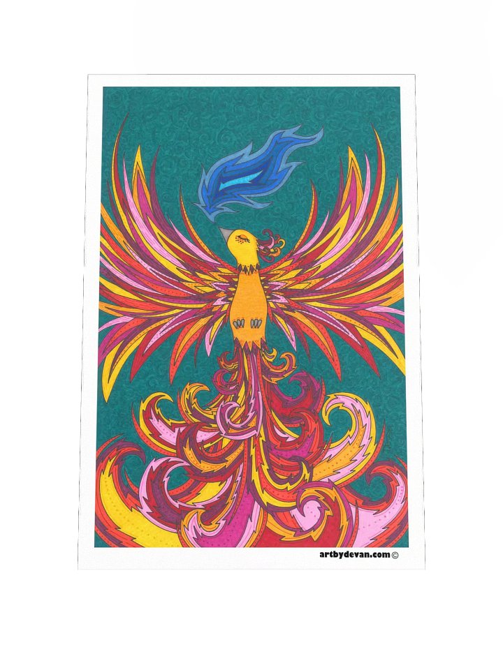 Art Print: Fire Bird product image (1)