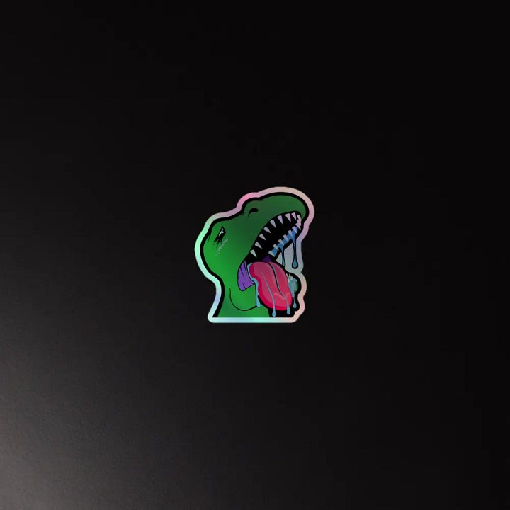 Vella Drool Holo Sticker product image (4)