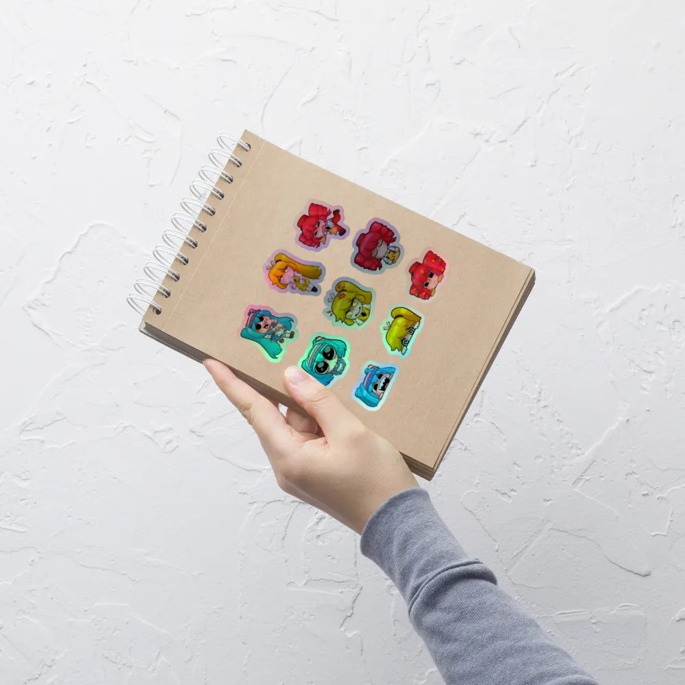 Ebaka Mesmerizer Holo Sticker Sheet product image (6)