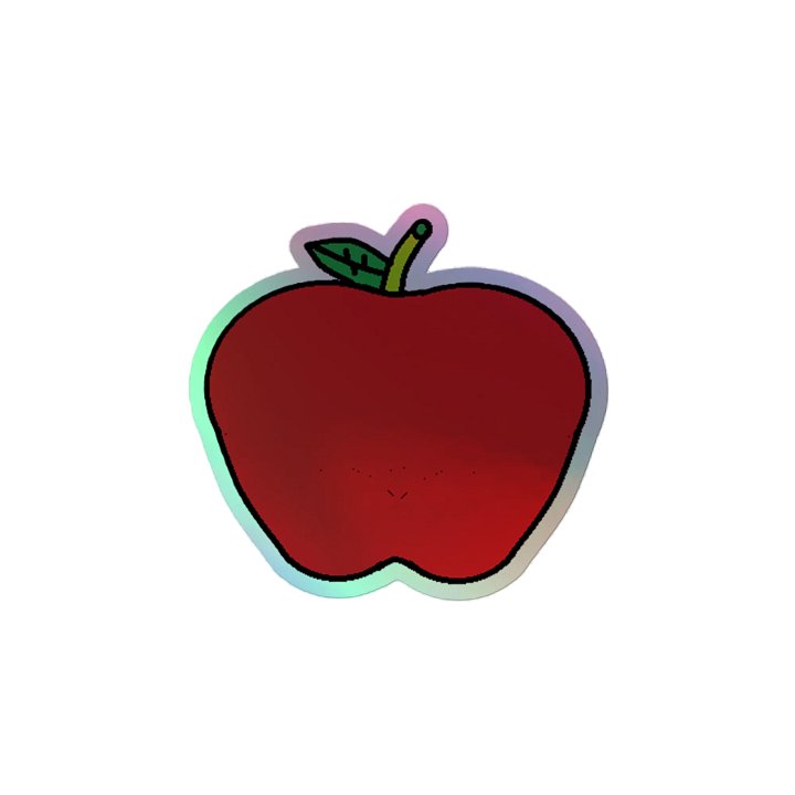 Holographic Apple Delight Sticker Sheet product image (2)