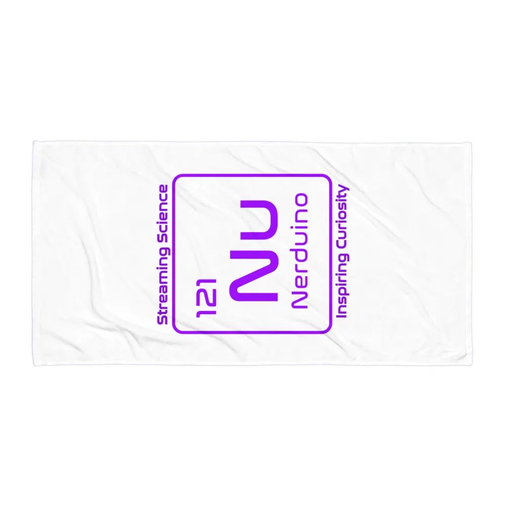 Nerduino Towel product image (1)