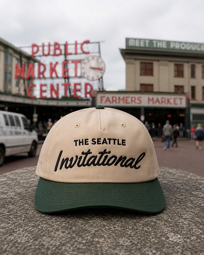 Official SEATTLE INVITATIONAL merch is 🔥🔥🔥 Very limited batch for sale on Sunday. DM to reserve yours! 

#seattle #golfclub #...