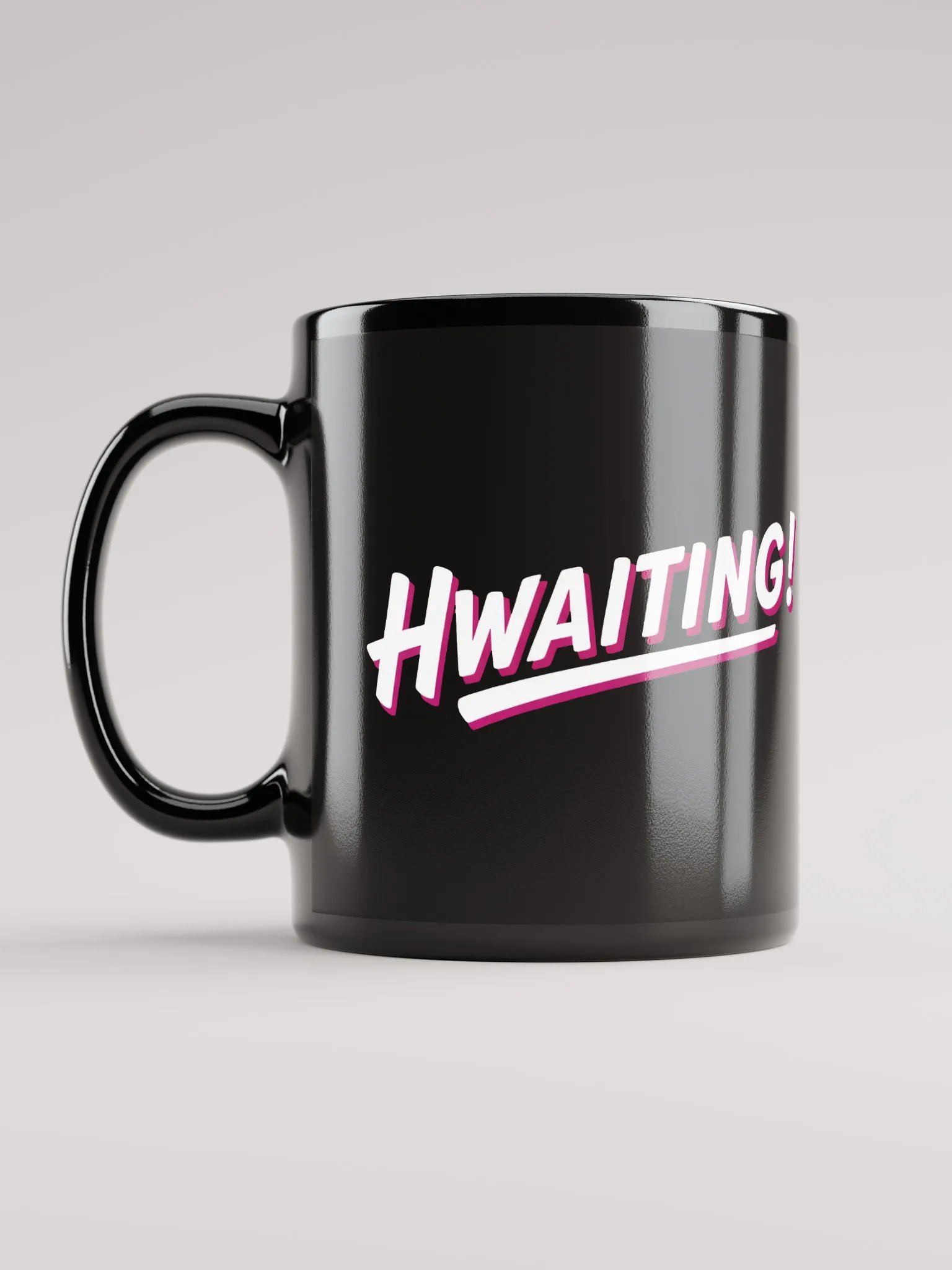 HWAITING! Energy Boost Black Glossy Mug product image (12)