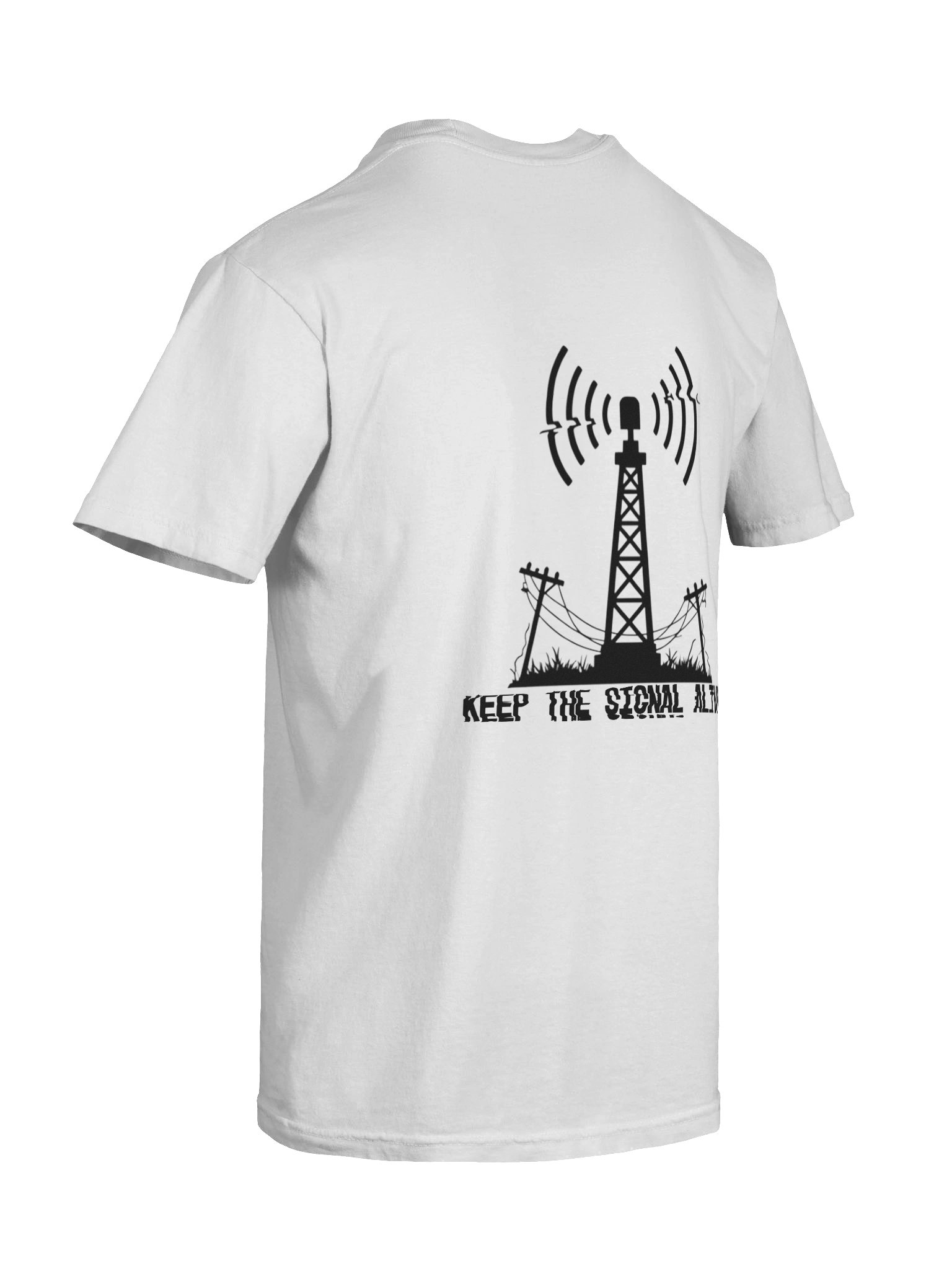 Signal T-Shirt (White) product image (9)