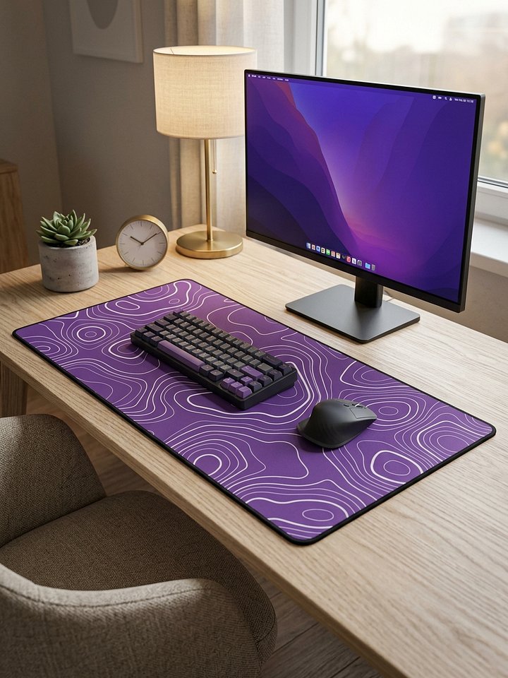 High Ground desk mat (purple) product image (2)
