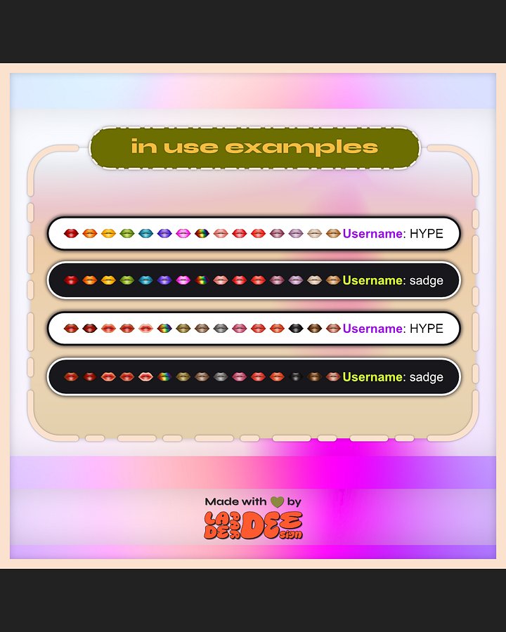 Lippie Badges [Base Set] product image (2)