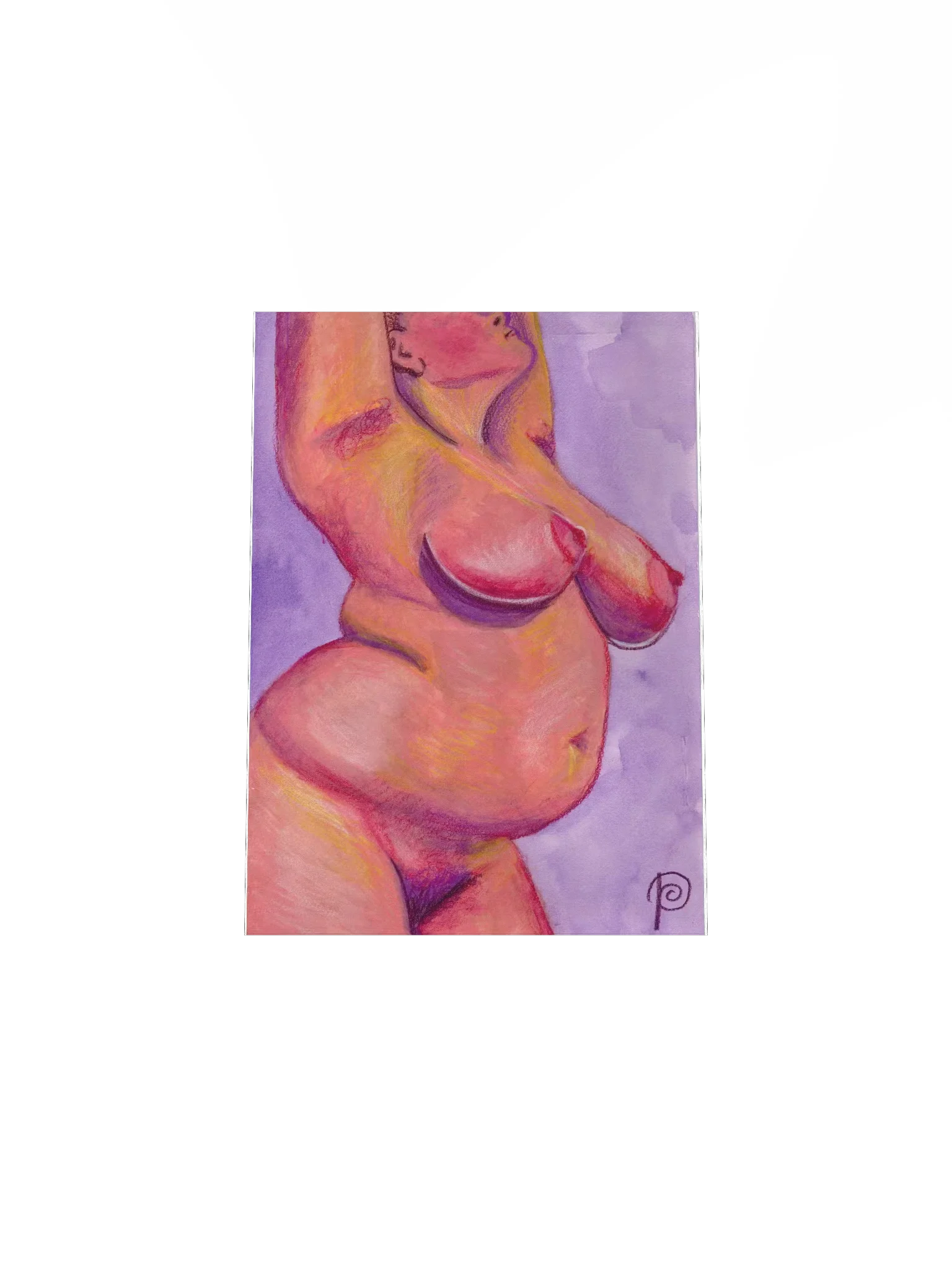 i am god nude painting poster product image (14)