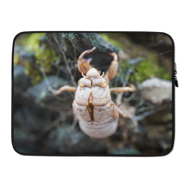 Cicada Exoskeleton Laptop Sleeve product image (2)