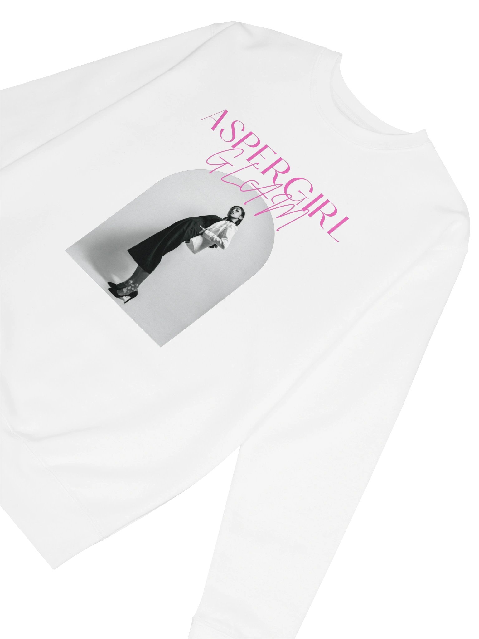 AsperGirl Glam Crewneck White product image (5)