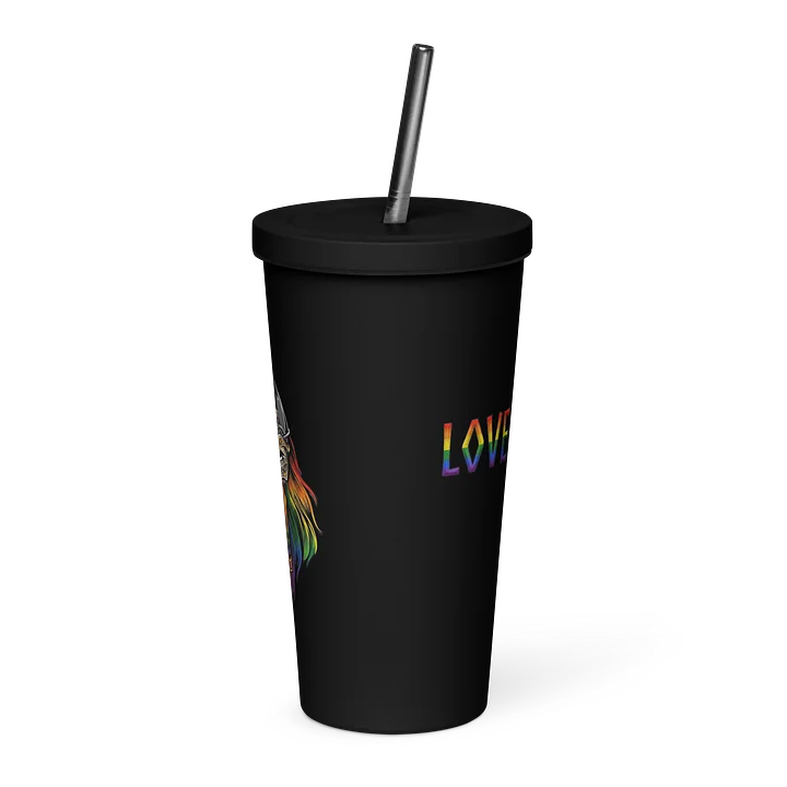 Love Is Love Rainbow Viking Tumbler product image (1)