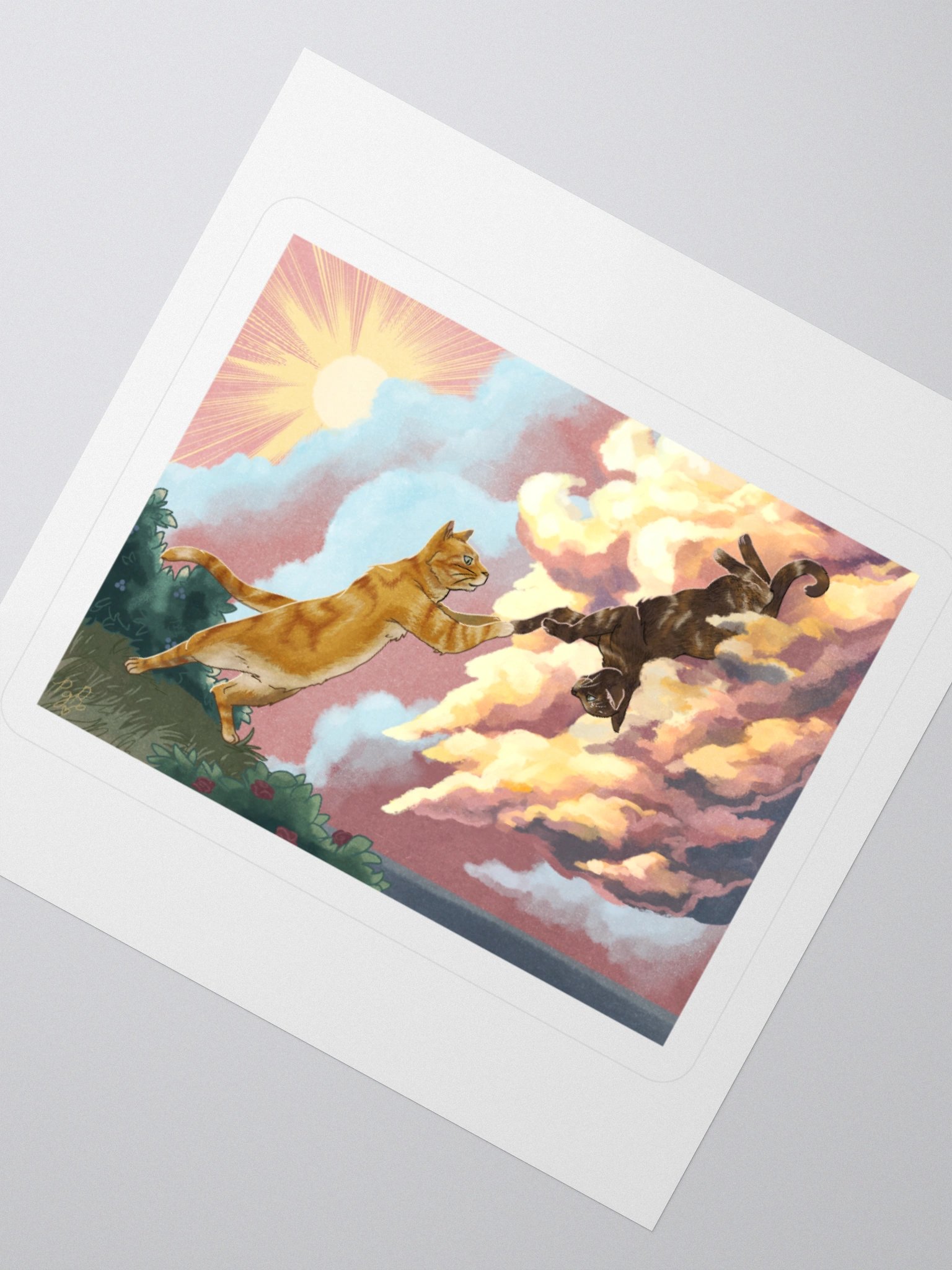 'Tiny Giants' Kiss Cut Sticker product image (6)