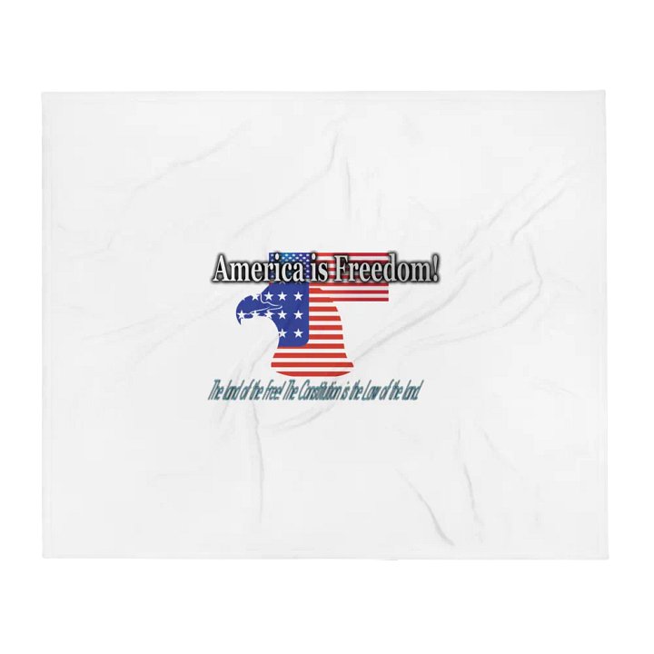 America is Freedom Blanket product image (2)