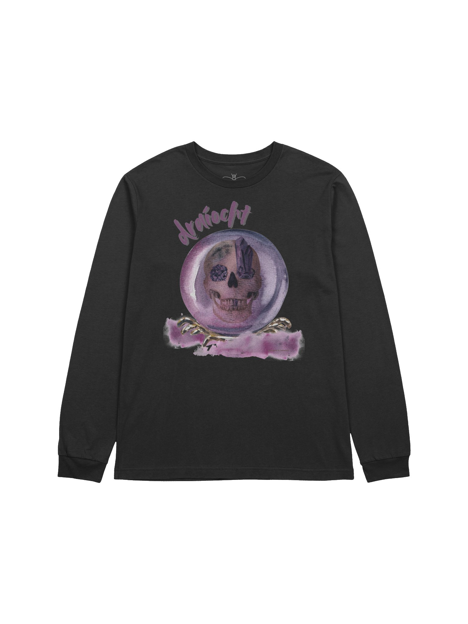 Draíocht Skull Long Sleeve Tee product image (1)
