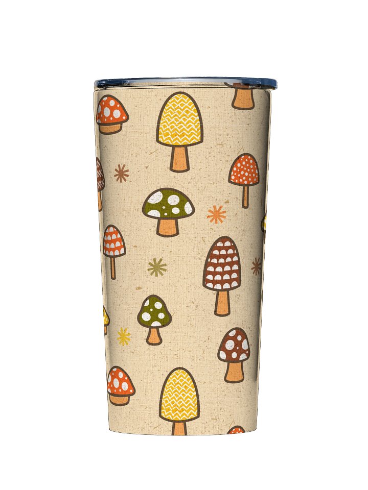 1970s Retro Mushrooms 20oz Stainless Steel Tumbler product image (1)