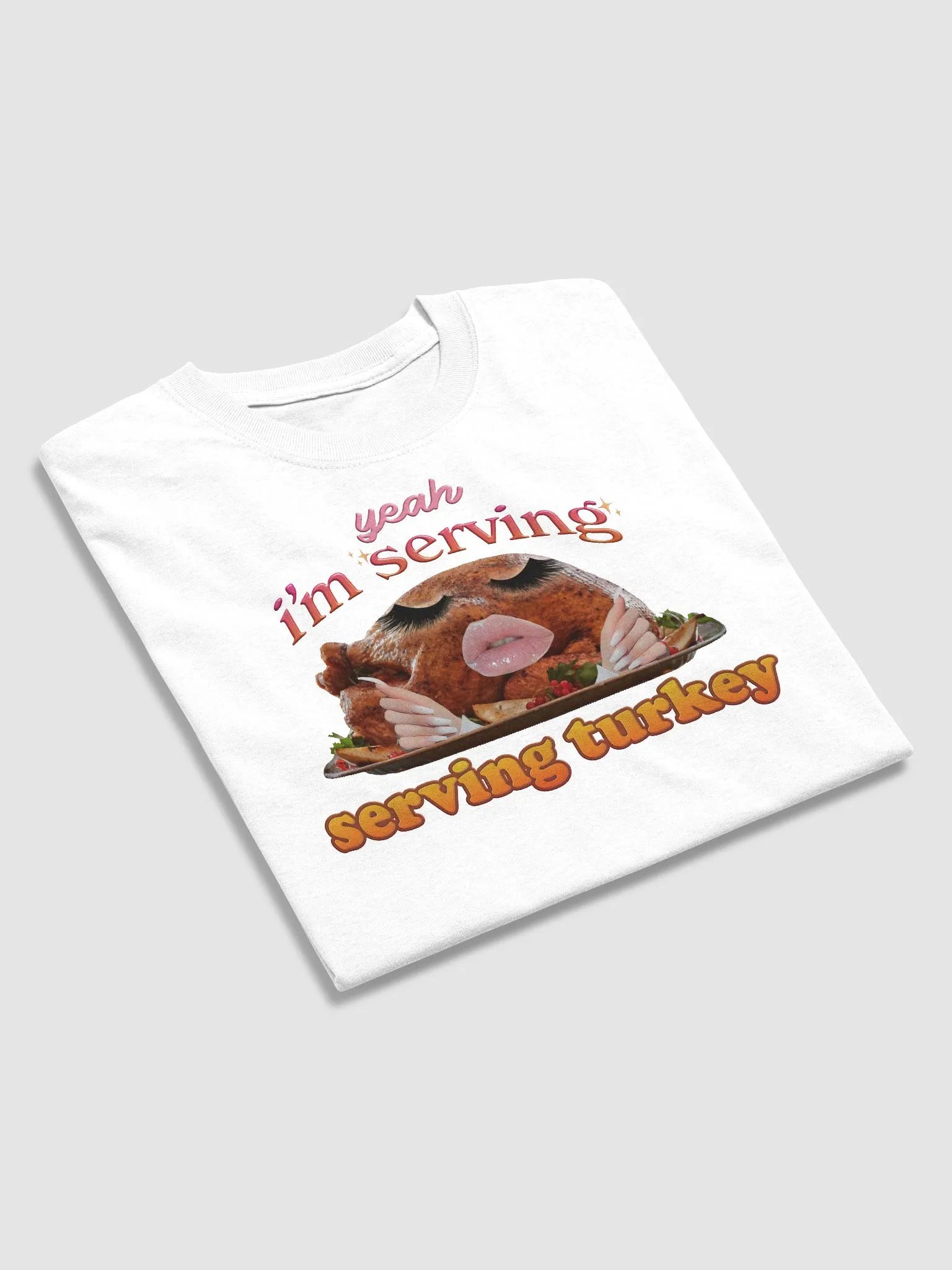Serving Turkey Thanksgiving T-shirt product image (3)