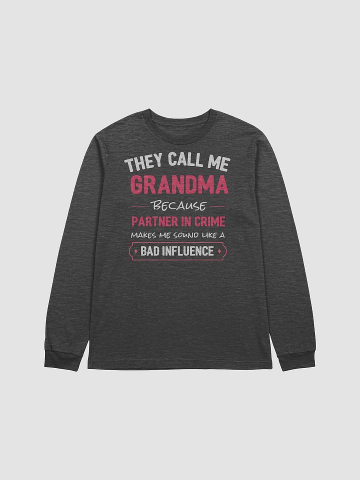 They Call Me Grandma Long Sleeve Tee – Bold & Fun product image (4)