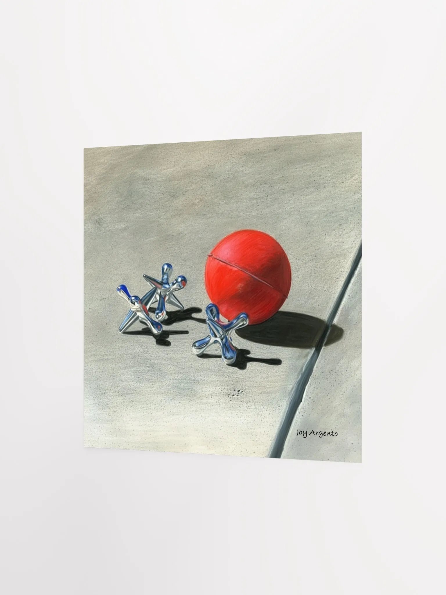 Ball and Jacks Print product image (5)