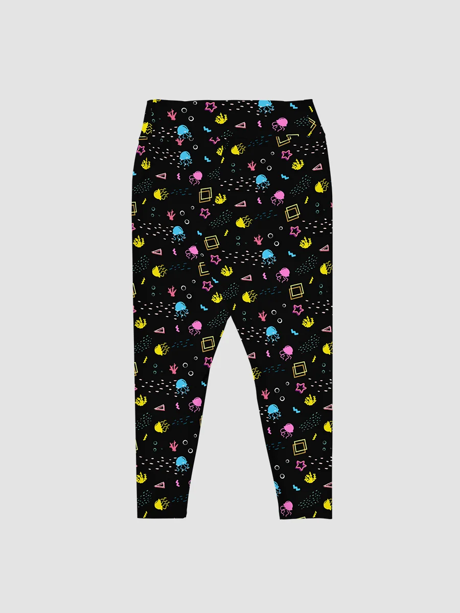 Shifty Seas dark pattern plus size leggings product image (3)
