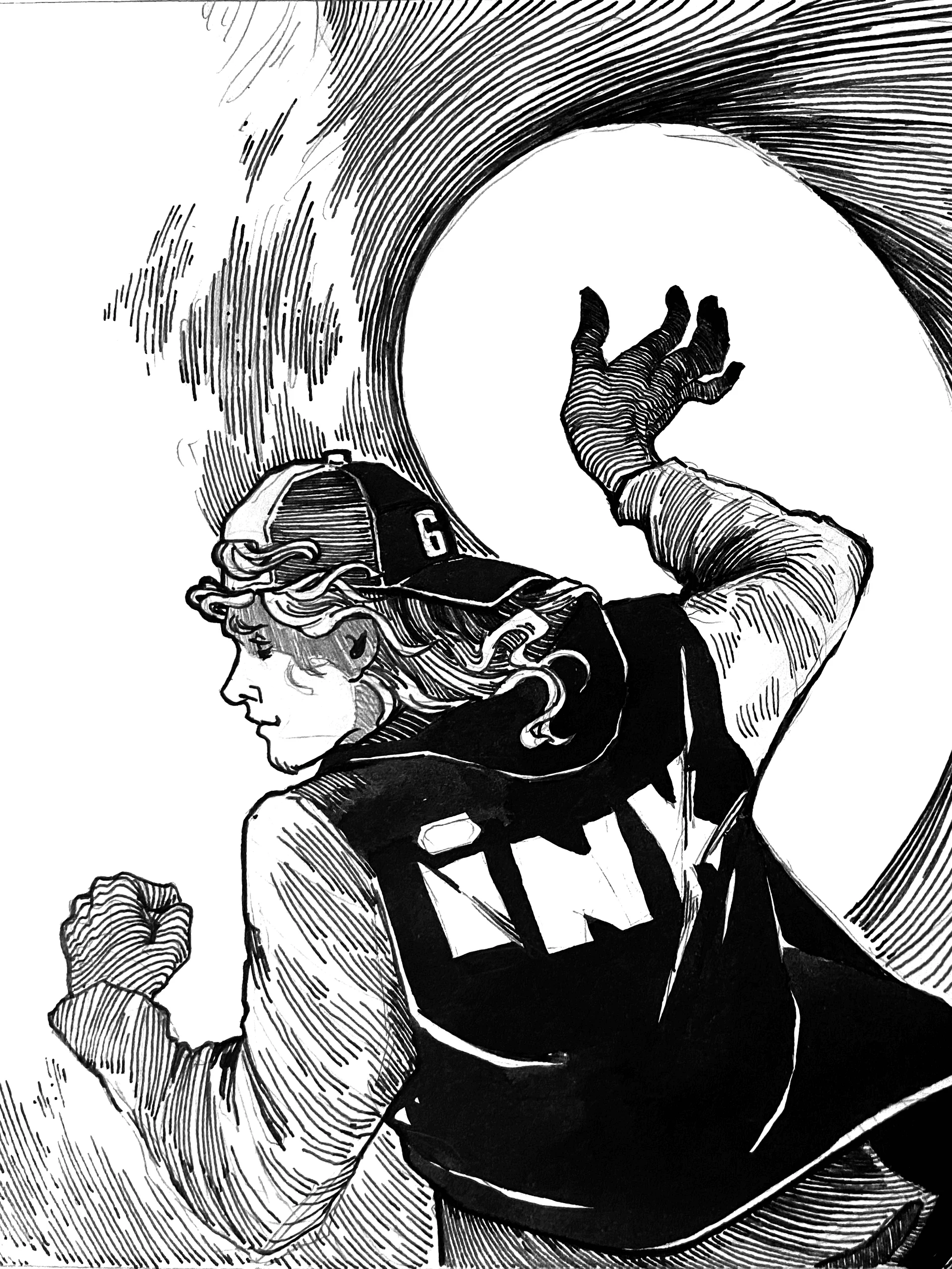 Inktober art. “Smack” (free shipping) product image (1)