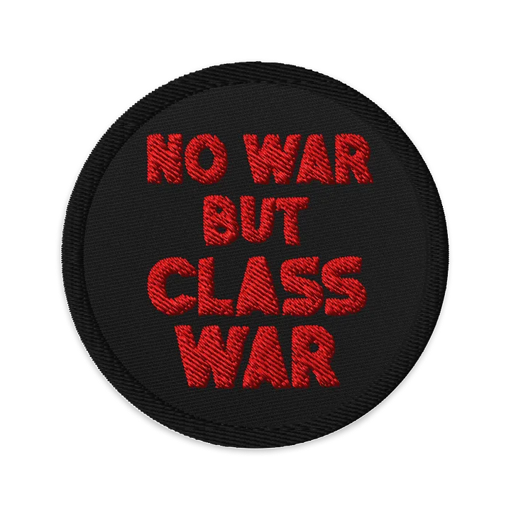 No War but Class War Patch product image (1)