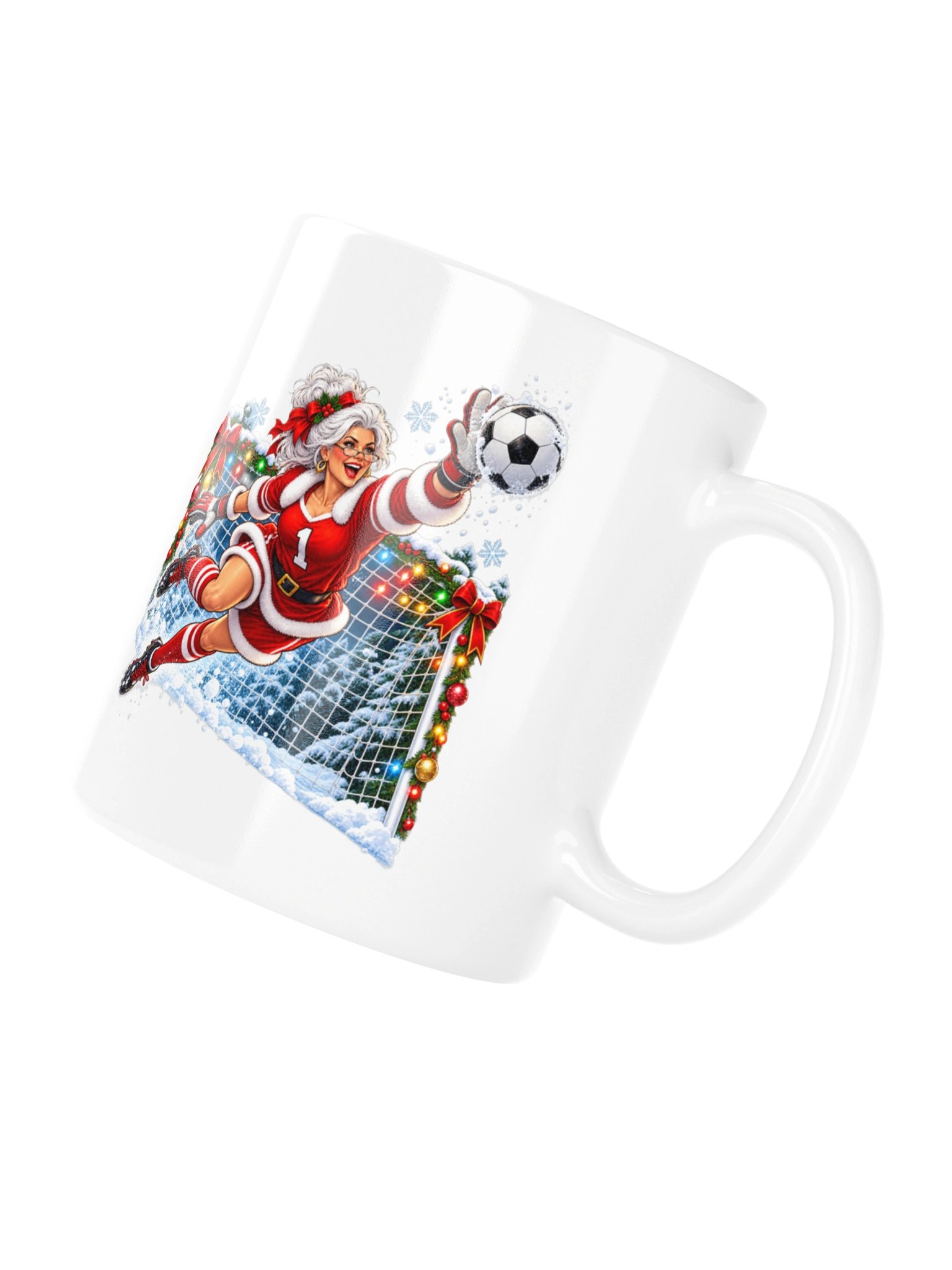 MRS. CLAUS — NORTH POLE GOALKEEPER - MUG product image (11)