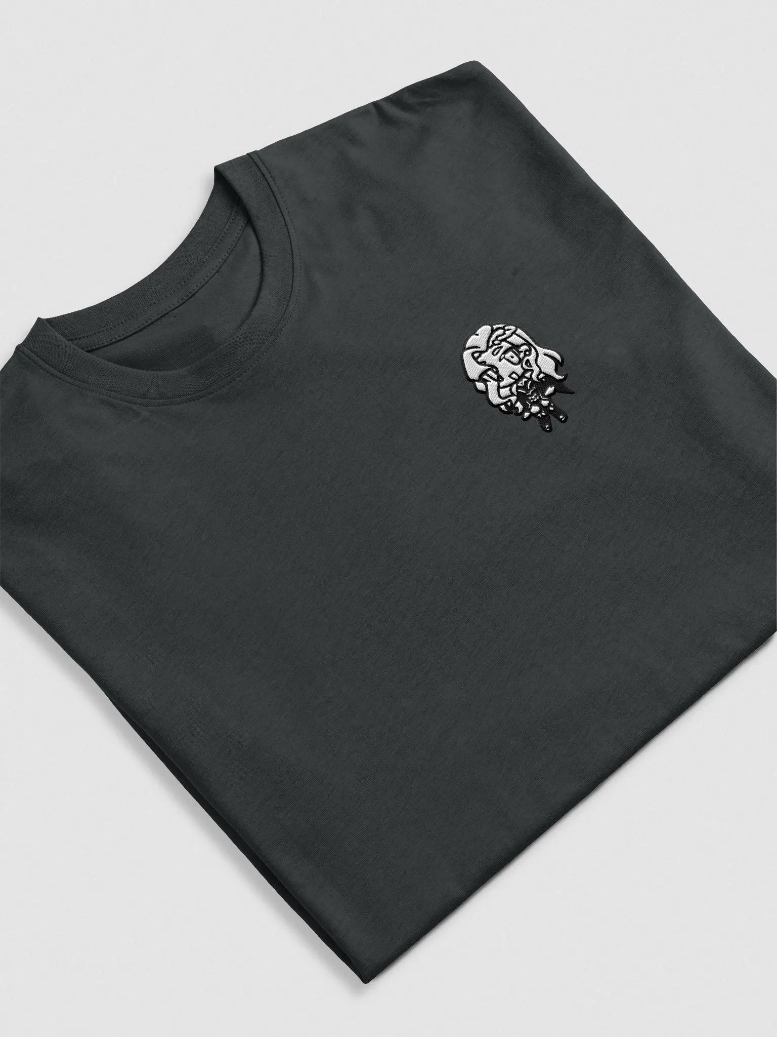 Mini Estelle Embroidered Shirt (BW) product image (1)