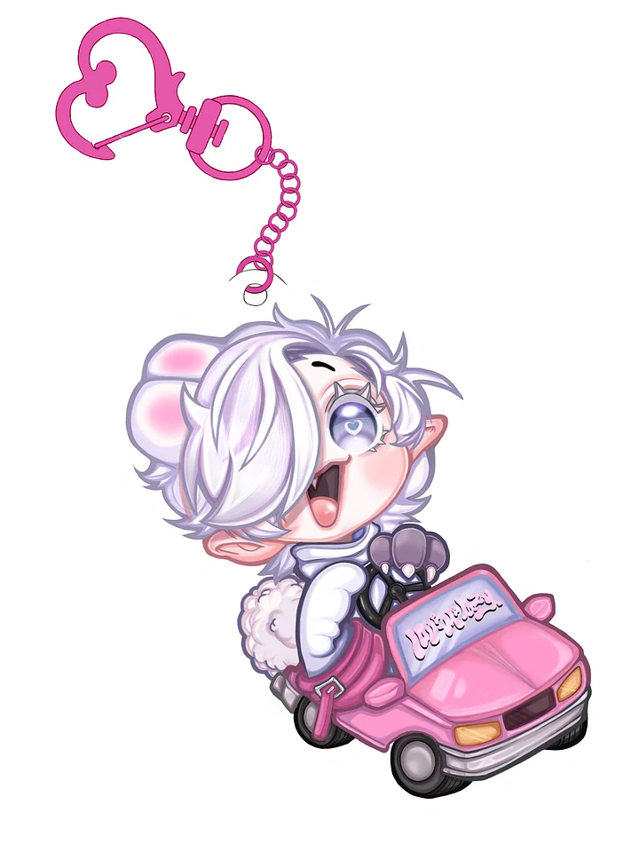 Vroom Vroom Brutus One Month Anni Keychain product image (1)