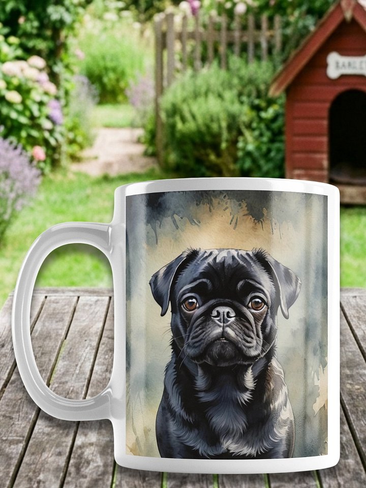 Black Pug | Dog Coffee Mug product image (1)