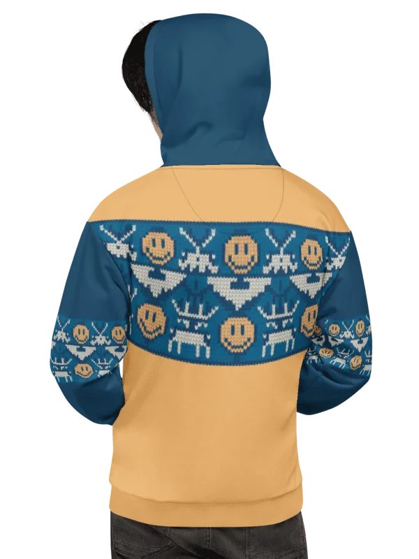 Retro Pixel Invader Hoodie – Classic Gamer Edition product image (6)
