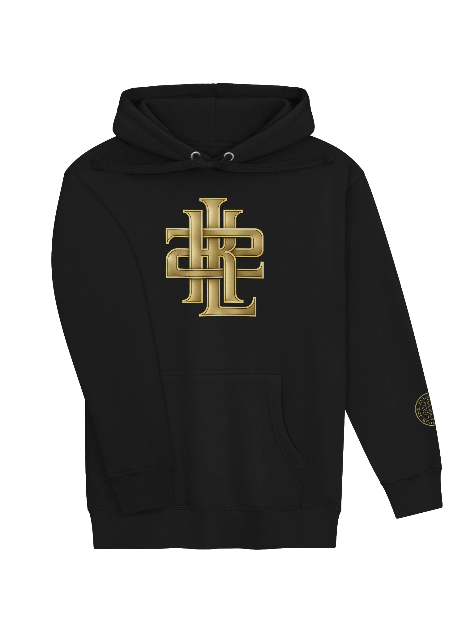 Golden Monogram Emblem Hoodie product image (19)