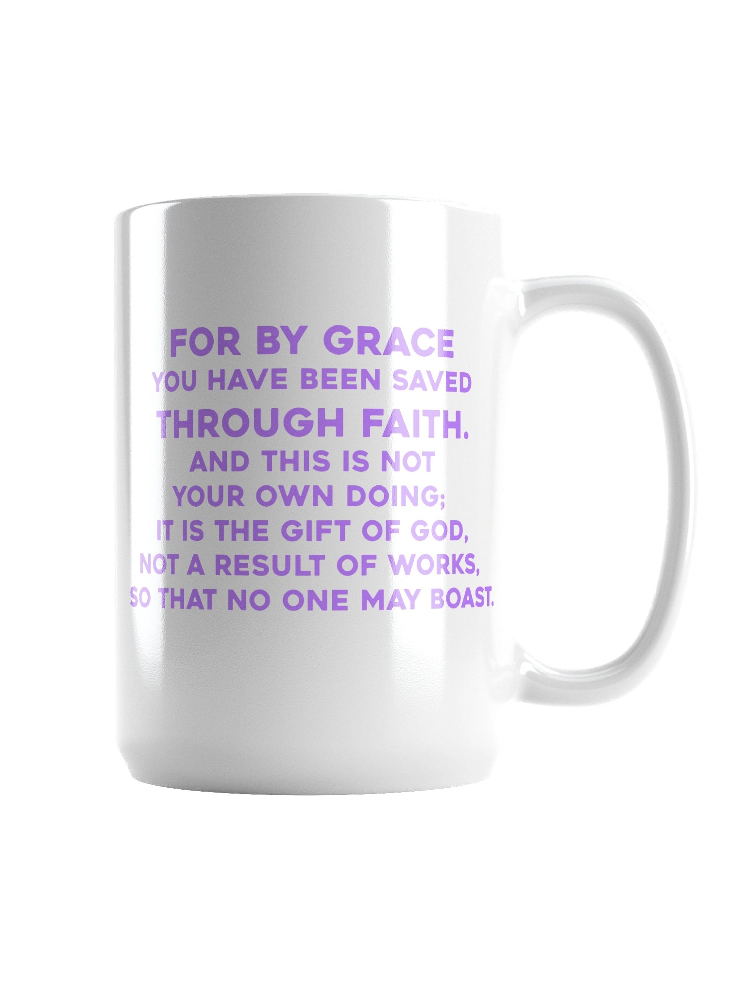 By Grace Through Faith Cross Mug product image (2)