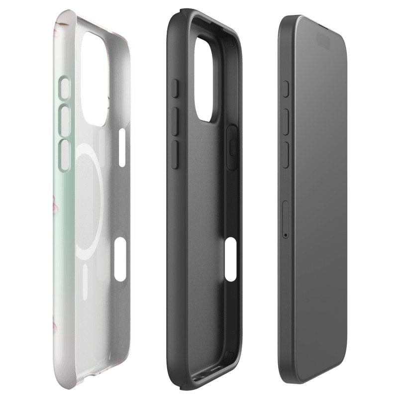 CHERRY BLOSSOM OMBRE - MagSafe® iPhone® Tough Case product image (2)