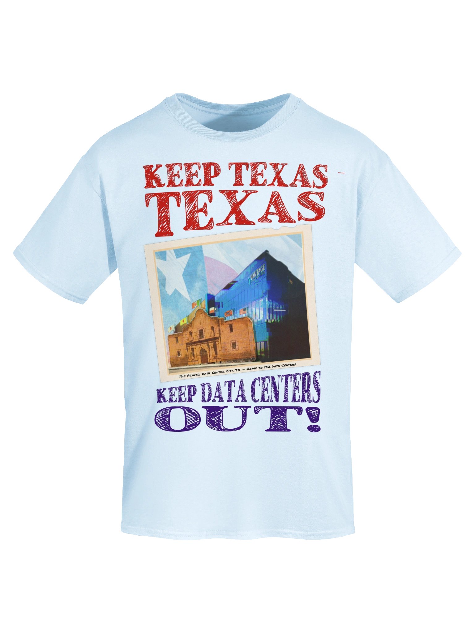 KEEP TEXAS TEXAS 🦅 — T-SHIRT product image (5)