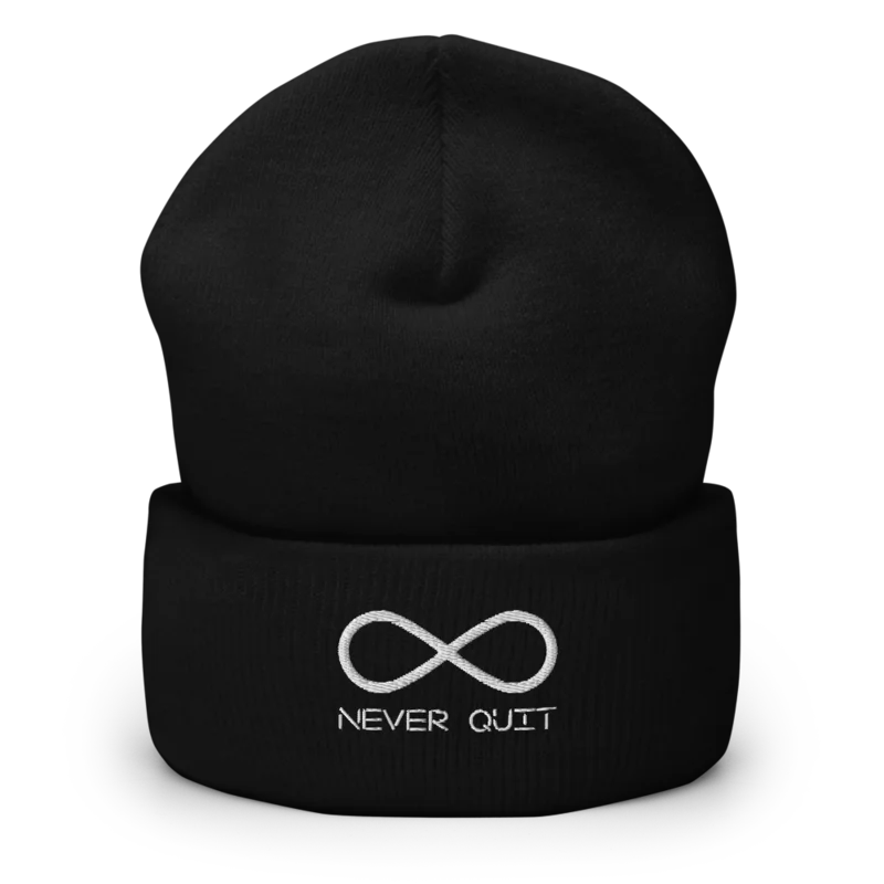 Never Quit Beanie product image (1)