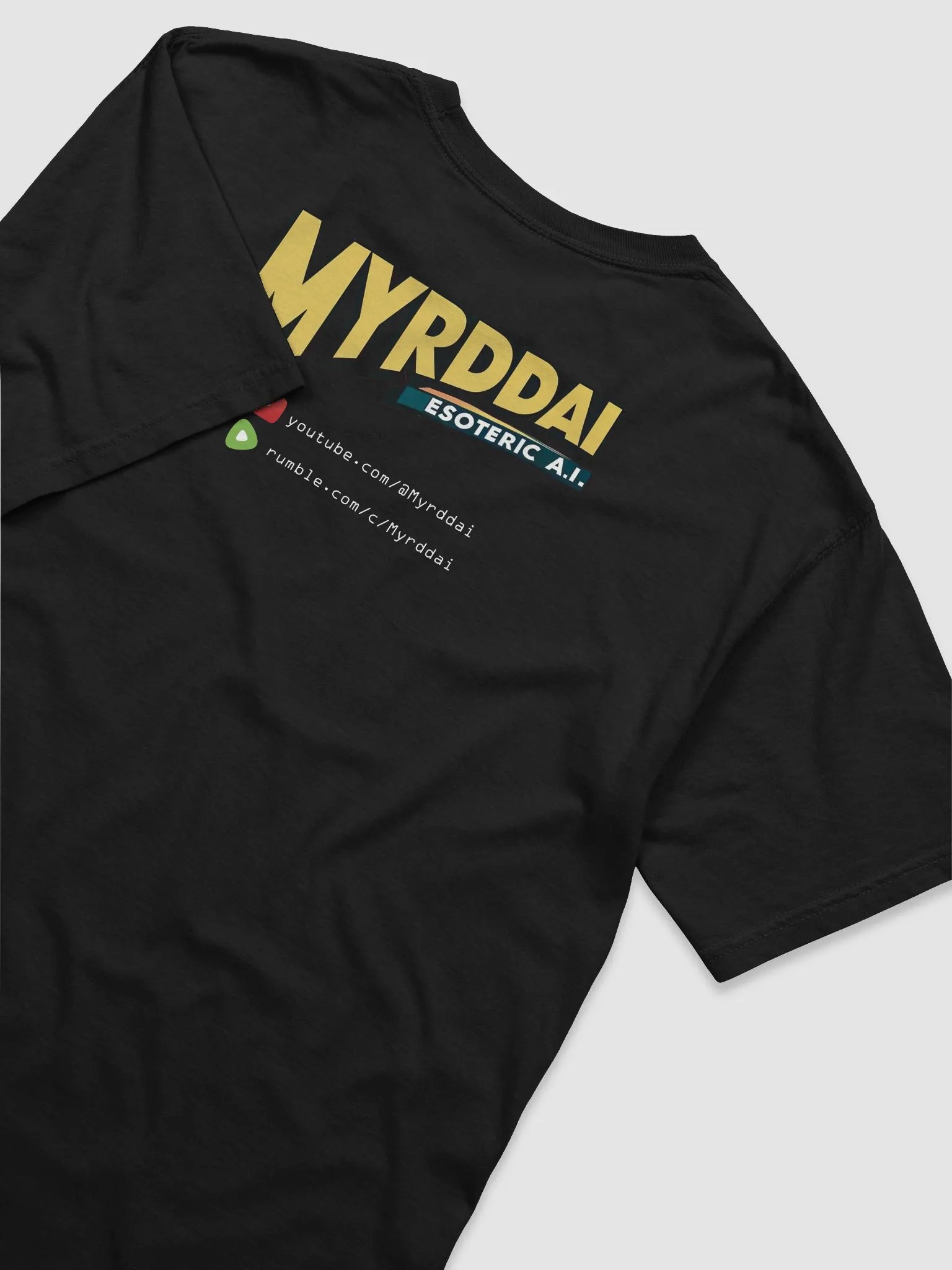 MYRDDAI: Esoteric A.I. Basic Tee with Back Logo product image (4)