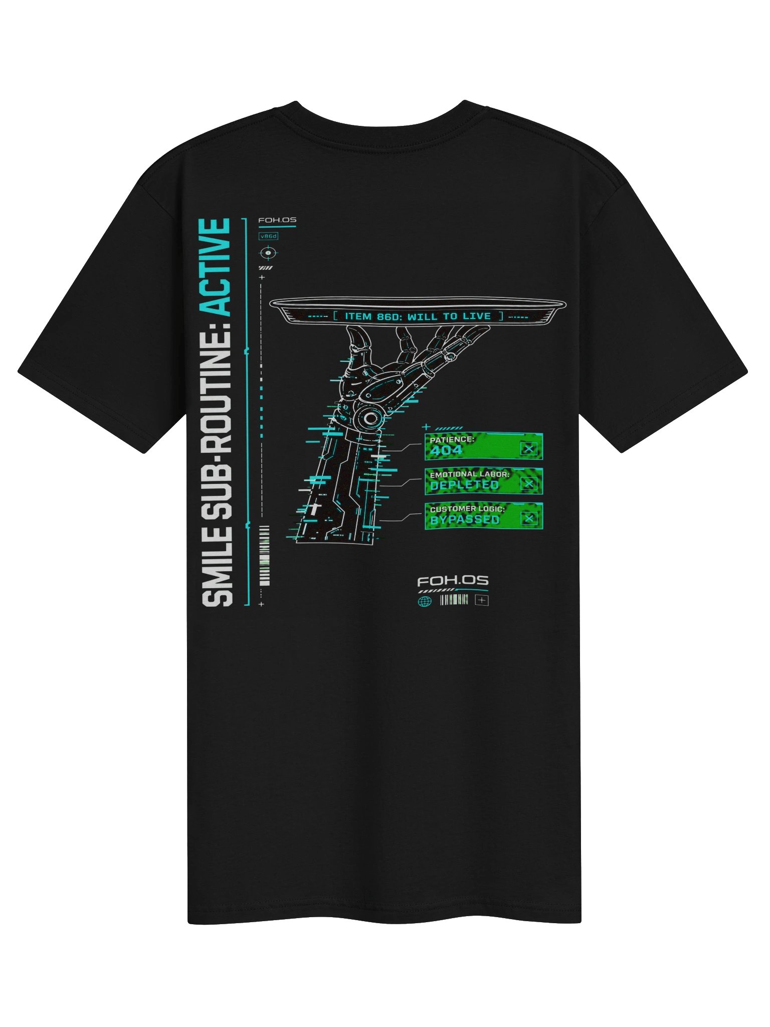 FOH.OS // Smile Sub-Routine Heavyweight Tee product image (7)