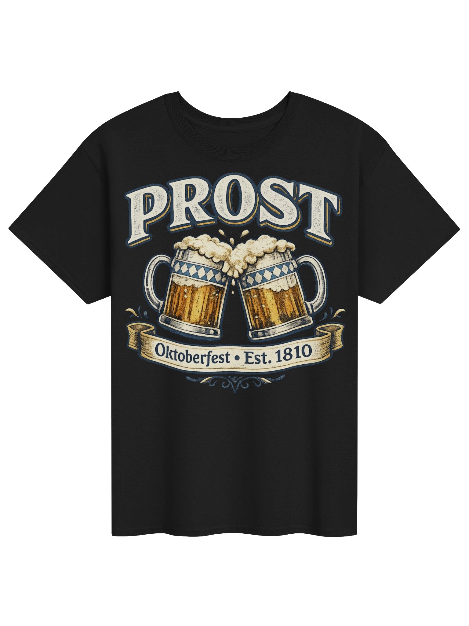 Prost Oktoberfest Vintage Beer Stein Tee product image (1)