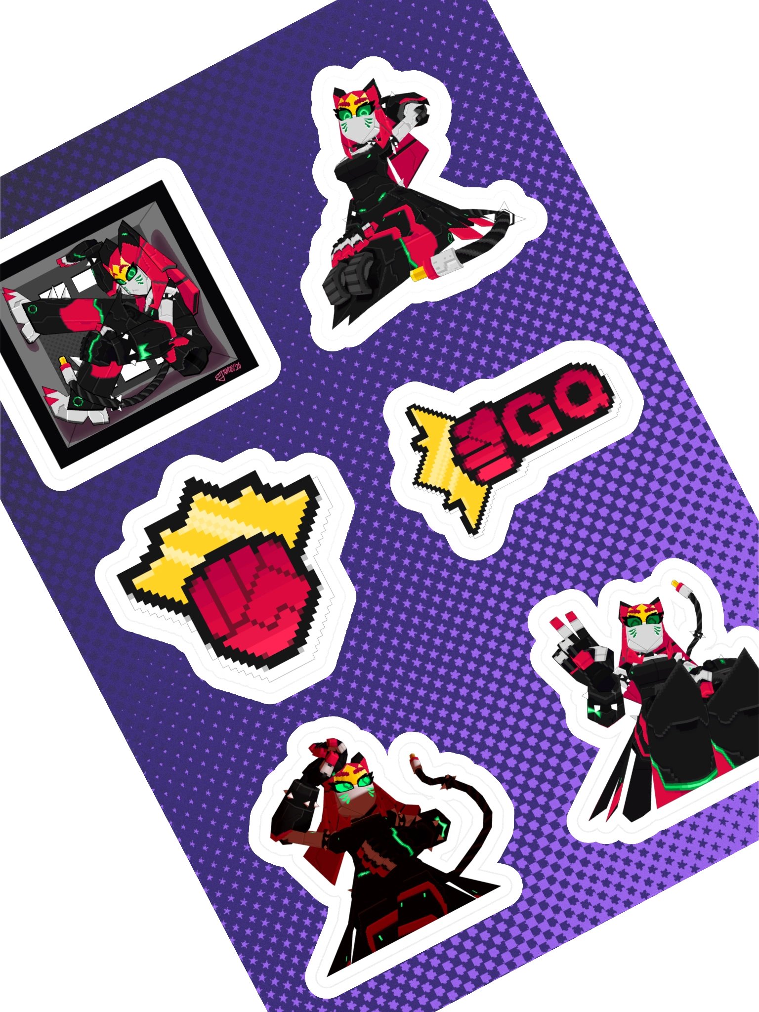 Metalqueen - Sticker Sheet product image (1)