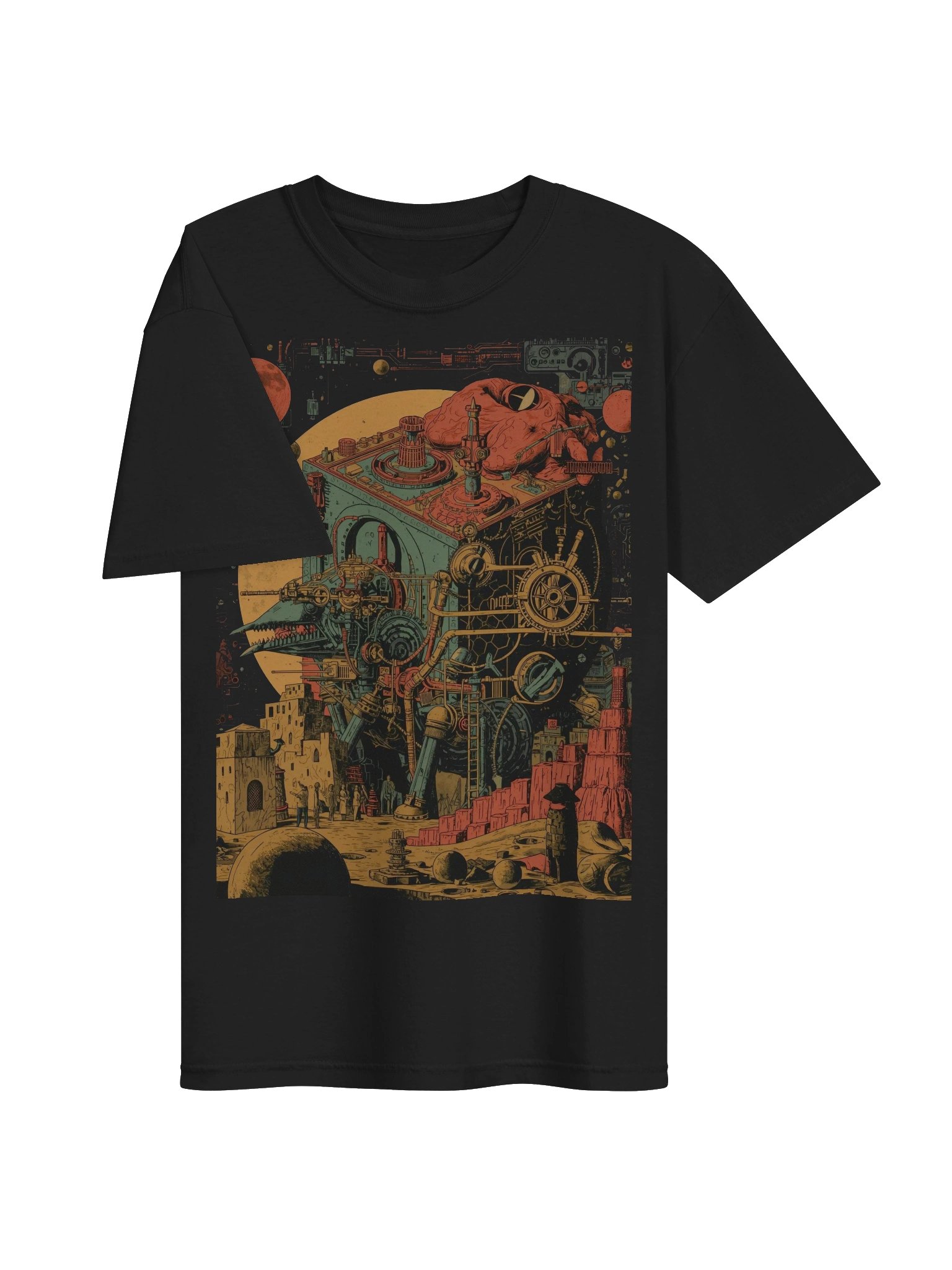 Mechanical Creature Fantasy Heavyweight T-Shirt product image (6)
